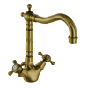 Смеситель Migliore REVIVAL 19492 на раковину бронза