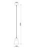 Светильник подвесной Arte Lamp BRUSSELS (БРУССЕЛС) A8030SP-1BK