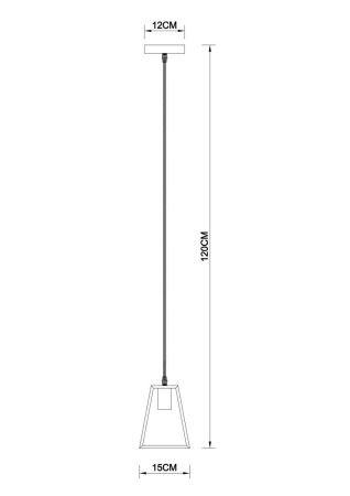 Светильник подвесной Arte Lamp BRUSSELS (БРУССЕЛС) A8030SP-1BK