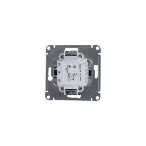 Выключатель 3-клавишный сх.3, 10AX Systeme Electric Glossa (Глосса) GSL000731 - фото 4