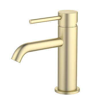 Смеситель Aquatek Европа AQ1310BG на раковину золото без термостата