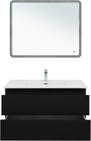 Тумба под раковину Aquanet Вега 2.0 00337945 99х46х50 подвесная цвет синий