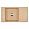 Кухонная мойка Aquaton Беллис 1A724832BS220 87х51 цвет бежевый