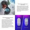 Унитаз подвесной Wellsee Chalice Perfection 182609001 черный с сиденьем микролифт безободковый смыв торнадо