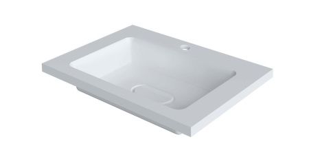 Раковина из искусственного камня Taliente 4627173210423 60х50 накладная цвет белый