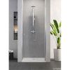 Душевая дверь New Trendy SUPERIA D-0330A 80х195 стекло прозрачное профиль хром