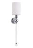 Бра Crystal Lux Mirabella (Мирабелла) MIRABELLA AP1 CHROME/WHITE
