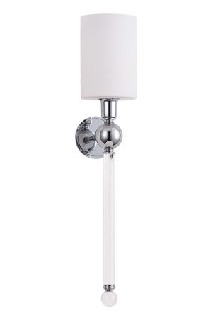 Бра Crystal Lux Mirabella (Мирабелла) MIRABELLA AP1 CHROME/WHITE
