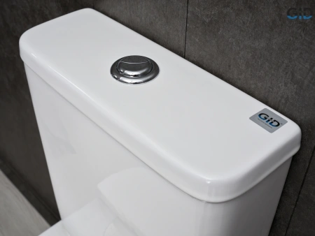 Унитаз напольный с бачком Gid Concavo Tn2126 (62246Y) белый с сиденьем микролифт безободковый