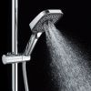 Душевая стойка Shevanik S9636 настенная цвет хром