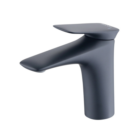 Смеситель Bond Cube B03-2188 на раковину черный матовый без термостата