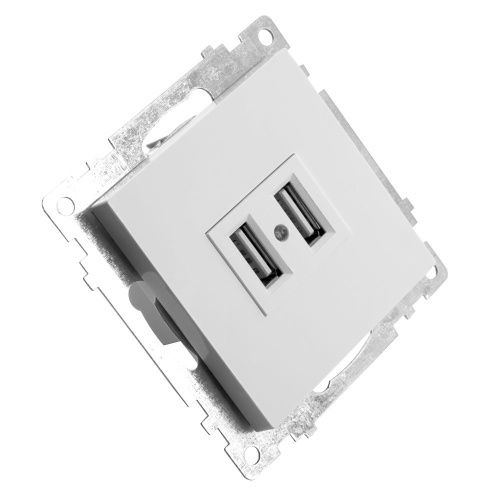 Розетка USB 2-местная Stekker Катрин 39686 - фото 2