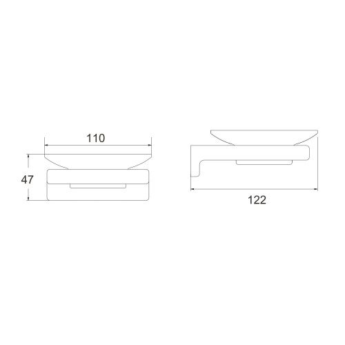 Мыльница Rose RG18H RG1803H - фото 3