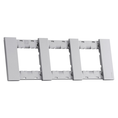 Рамка трехместная Meiton Soft Touch (Софт Тоуч) AA4802M3AS - фото 2
