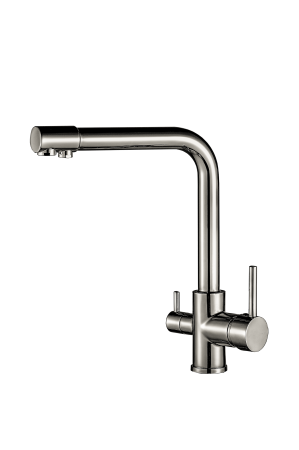 Смеситель для кухни BOCH MANN LAURA BN BM10423 на раковину/на столешницу никель матовый