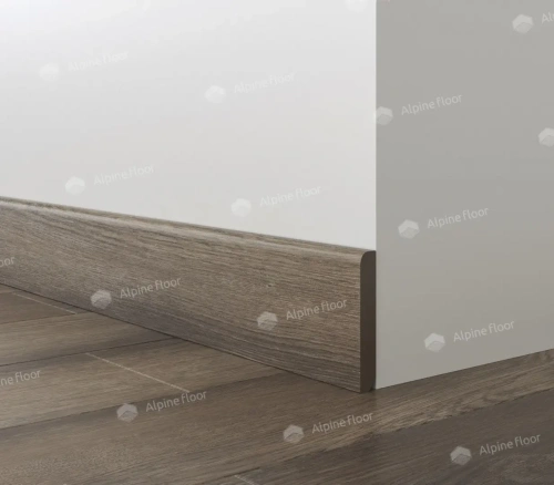 Напольный плинтус Alpine Floor Parquet Light SK 13-16 Коричневый - фото 3