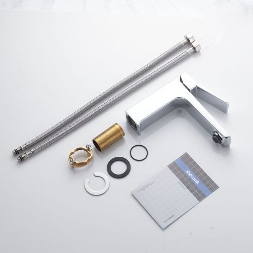 Смеситель Shevanik S4401 на раковину хром - фото 4