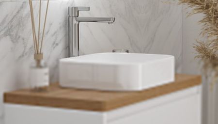 Столешница Velvex KLAUFS st.KLA.90 дуб французский 90х50 накладная цвет дерево