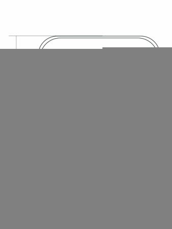 Раковина из сантехнического фарфора Orange B03-600W 60х40 накладная цвет белый