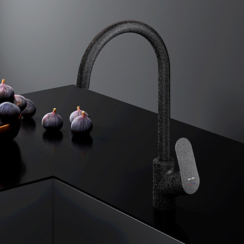 Смеситель для кухни Am.Pm Like F8007122 на мойку черный