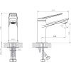 Смеситель Rush Socotra ST1235-11 на раковину хром