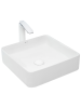 Раковина из сантехнического фаянса WeltWasser WW SK 10000003844 40х40 подвесная цвет белый без отверстий под смеситель