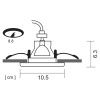 Светильник встраиваемый Arte Lamp Taurus (Таурус) A6663PL-1WH