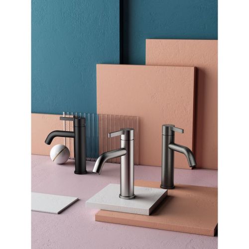 Смеситель Splenka S221 S221.10.09 на раковину серый - фото 4