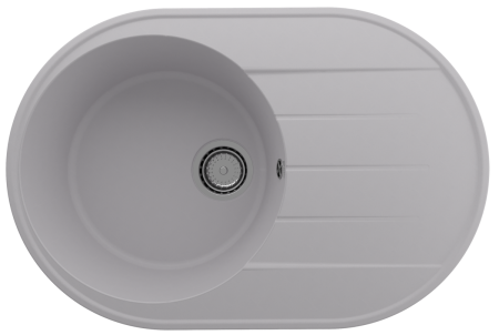 Кухонная мойка Ulgran Quartz Nora 750-04 75х50 цвет серый
