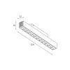 Трековый магнитный светильник Hesby Lighting ElDeko (ЕлДеко) HSBL_0147