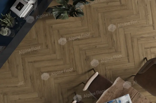 Ламинат Alpine Floor Ville 63274 Дуб Азуара толщина 0.8 см 33 класс 643х131 - фото 4