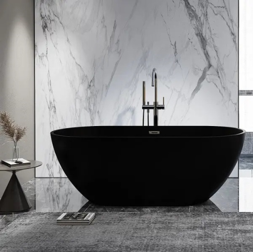 Ванна акриловая Cerutti SPA CT9906 170х75 отдельностоящая овальная - фото 3