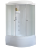 Душевая кабина Royal Bath ВК RB8120BK3-WC-L 120х80 асимметричная с крышей ориентация левая