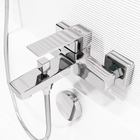 Смеситель для ванны Tokito AKARI TOK-AKA-1014 настенный хром