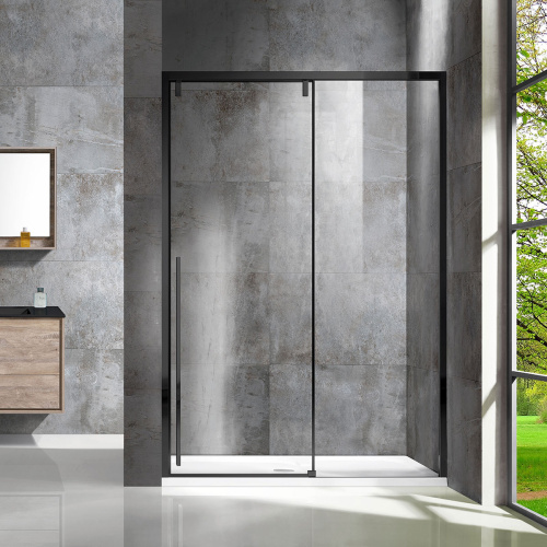 Душевая дверь Vincea Lugano VDS-1L150CLB-1 150х195 стекло прозрачное профиль черный