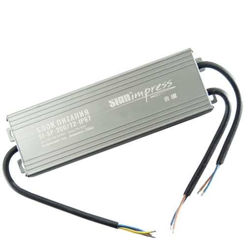 Блок питания SignImpress SI-SP-200/12-IP67 - фото 2