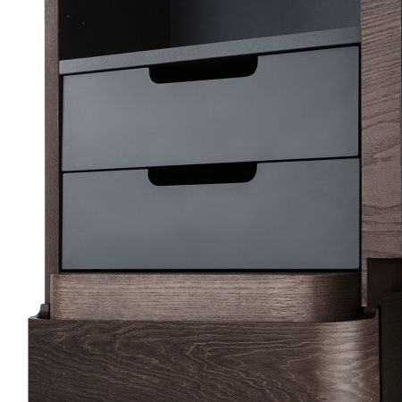 Шкаф-пенал Am.Pm Sensation M30CHR0406TF 40х160 подвесной цвет серый