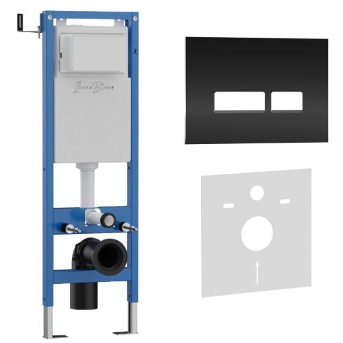 Комплект сантехническая инсталляция с клавишей смыва Iberica Blanca CRYSTAL-R IB.001M.2211 - фото 2
