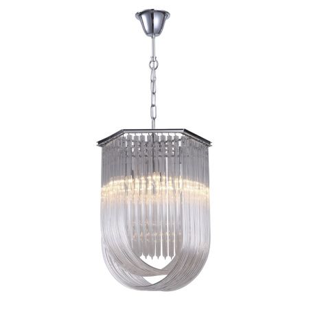 Светильник подвесной Delight Collection Murano Glass (Мурано Гласс) KR0116P-6/A chrome