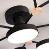 Люстра потолочная LED4U L3201-700 BK