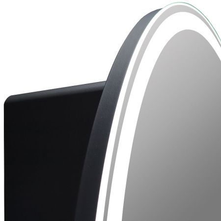 Зеркало-шкаф Continent Torneo Black МВК084 70х70 подвесной