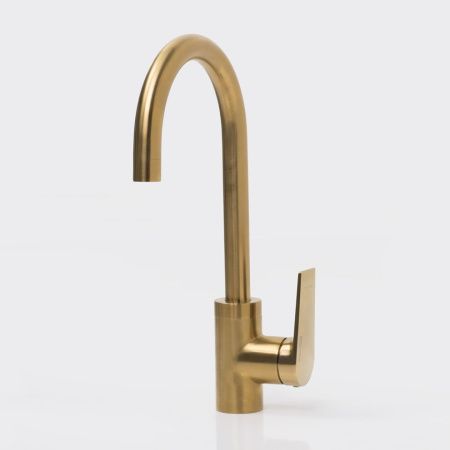 Смеситель для кухни Wasserkraft Aisch 5500 5507 на мойку золото