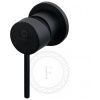 Смеситель для раковины Filarete Roun FL4020BL встраиваемый в стену черный