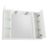 Зеркало-шкаф BelBagno Fly-Marino MARINO-SPC-1000/750-2A-BL-P 100х80 подвесной цвет белый