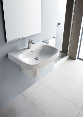 Раковина из сантехнического фарфора Roca Debba 732799500Y 60х40 подвесная цвет белый