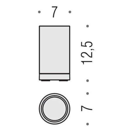 Стакан Colombo Nordic B5241.CR-CNO