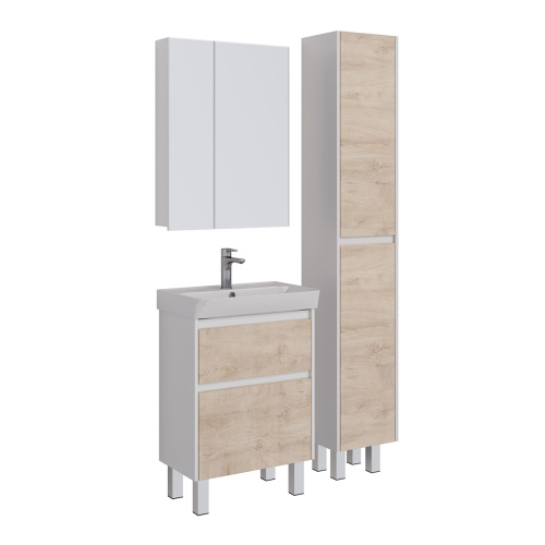 Шкаф-зеркало LeMark Universal LM60ZS-U 60х14,4х79 подвесной - фото 4