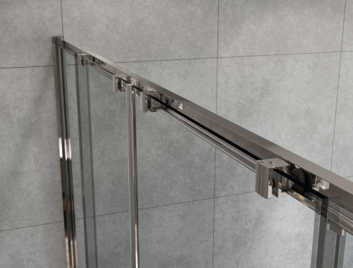 Душевой уголок Vincea Garda VSR-1G21017CL 170х100 стекло прозрачное профиль хром глянцевый - фото 2