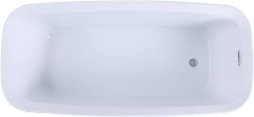 Ванна акриловая Allen Brau Infinity 2.21003.21 170х78 отдельностоящая/пристенная овальная - фото 2
