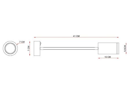 Бра Arte Lamp Imai (Имаи) A2266AP-1WH